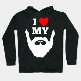 I Love My Beard - Beards Hoodie